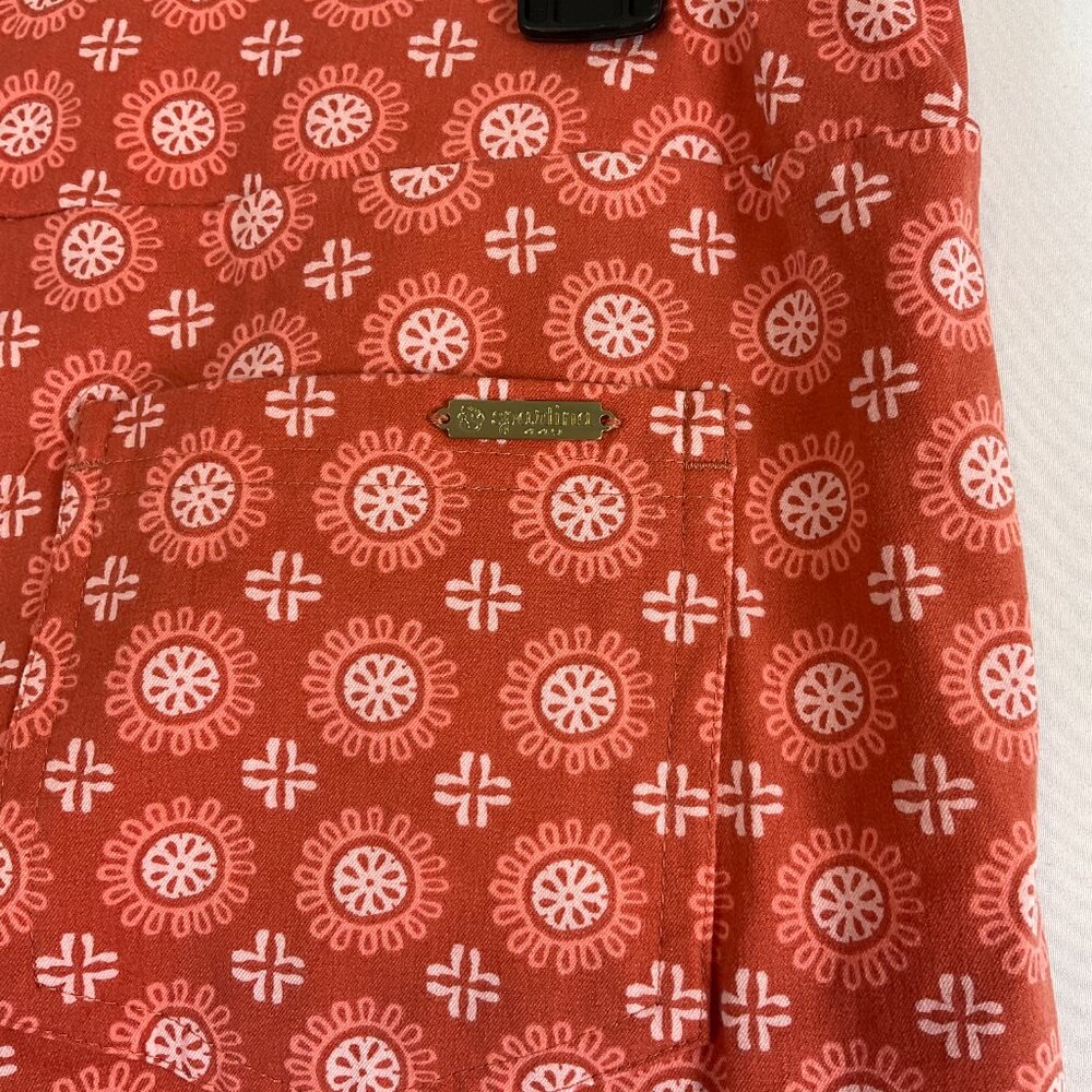 Spartina 449  Size L - Maren Pull-On Pants - Pink House French Floral - Picture 10 of 11